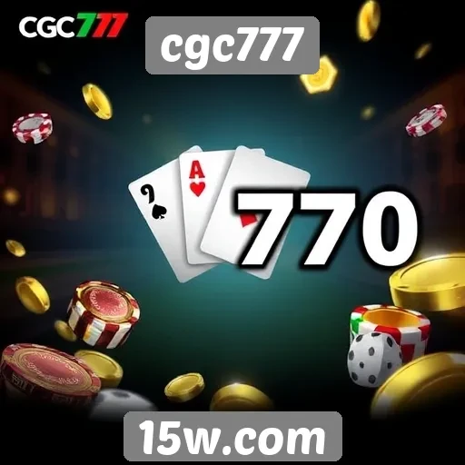 Promoções e bônus atraentes no CGC777